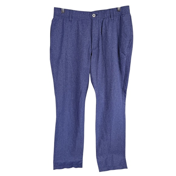 Under Armour Other - Under Armour Vented Golf Pants Mens 36x32 Navy Blue Heather Performance Pants